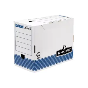 File Storage Box Fellowes 0028501 Blue White