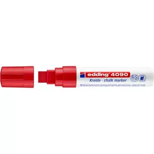 Kreida marķieris Edding 4090 Plakans Sarkans