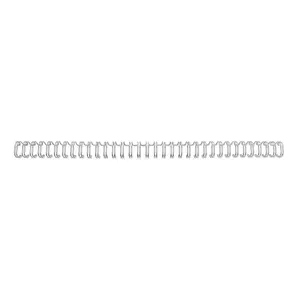 Saistvadu vadi GBC WireBind 3:1 No4 6mm A4 Sudrabs