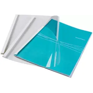 Binding cover Fellowes 53153 A4 Plastic White 100 pcs