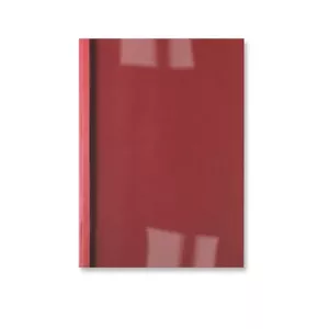 Termiskās saistīšanas vāki GBC LeatherGrain 1.5mm Sarkani