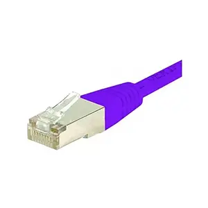Сетевой кабель Connect 854459 10м Cat6 S/FTP Фиолетовый