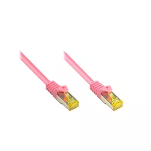 Сетевой кабель Alcasa 8070R-020M Магента 2м Cat7 S/FTP