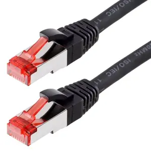 Networking Cable Helos CAT6 S/FTP (PIMF) 30m Black