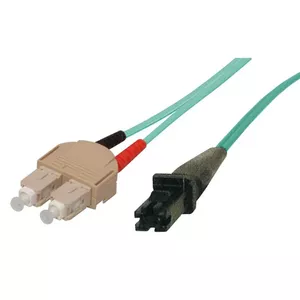 Fibre optic cable Tecline 39975003 3 m SC MT-RJ Turquoise
