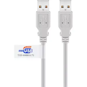 USB 2.0 Cable Goobay 83138 5m Grey