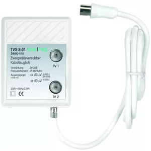 TV Splitter Axing TVS 8-01 Silver