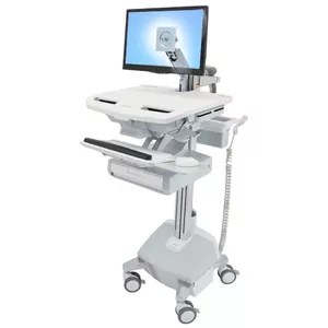 Multimediju rati Ergotron StyleView Aluminium Grey White