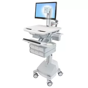 Multimediju rati Ergotron StyleView Aluminium Grey White