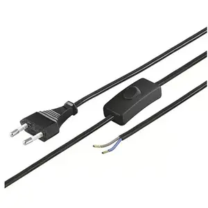 Switch Cable Goobay NK 105 SWITCH S-150 Black 1.5 m
