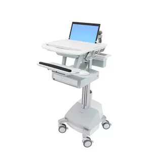 Multimedia cart Ergotron StyleView Aluminium Grey White