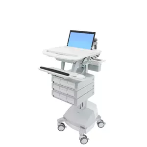 Multimediju rati Ergotron StyleView Aluminium Grey White