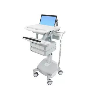 Multimediju rati Ergotron StyleView Aluminium Grey White