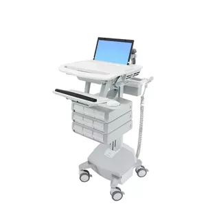 Multimediju rati Ergotron StyleView Aluminium Grey White