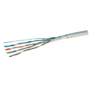 Сетевой кабель S/CONN 100м Cat5e F/UTP Серый