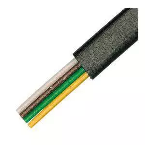 Плоский сетевой кабель в бухте 500 м, EFB Elektronik Digitus Modular, чёрный