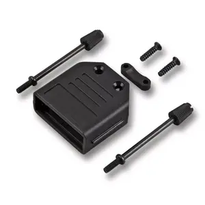 Wire connector Dsub 15-pin EFB Elektronik 29477.1 Black