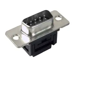 Wire connector EFB Elektronik 29060.1 DSub 9-pin Black Grey