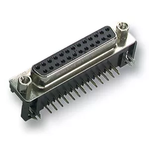 Wire connector D-sub 15-pin female, EFB Elektronik 34702.1, black, 39.1×12.6×21 mm