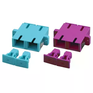 Fibre optic adapter SC EFB Elektronik 53356.1 Turquoise