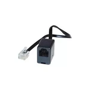 Телефонный кабель ShiverPeaks S-Impuls 70223, 3 м, RJ11 штекер–гнездо, черный