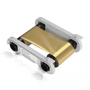 Printer Ribbon Evolis RCT016NAA Gold