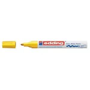 Marķieris Edding 750 Dzeltenais 1 gab.
