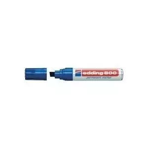 Pastāvīgais marķieris Edding 800, zils, slīpais galu 4–12 mm