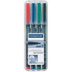 Pastāvīgais marķieris Staedtler 314 WP4 Melns Zils Zaļš Sarkans