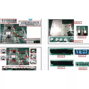 System board (motherboard) HP Enterprise 875073-001-RFB — replacement mainboard for HPE servers