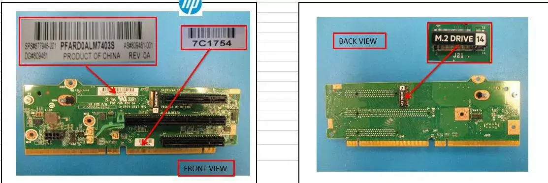 Hewlett Packard Enterprise SPS-PCA 3S 2X8