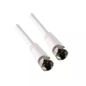Коаксиальный кабель Schwaiger KVC299 052 F F Стандарт 10 м Белый