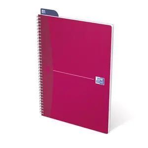 Writing notebook Oxford 100104241 A4 Red, 90 g/m², matte finish