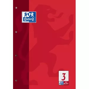 Блокнот для записей Oxford 100050342 A4 Красный