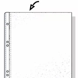 Pocket A6 Rexel 22318690 Transparent 80 Micron Top Open Embossed