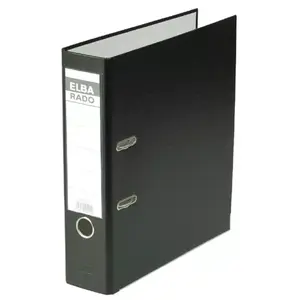 Ring binder Elba Rado A4 Black