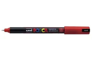 POSCA uni PC-1MR маркер 1 шт Пулевидный наконечник Красный