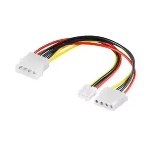 Molex 4-pin/Molex 4-pin + Mini Spox 4-pin Cable, ShiverPeaks, BS78231