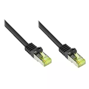 Networking Cable Alcasa 60m Cat7 RJ-45 Black S/FTP