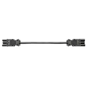 Power cable Bachmann 375.081 Black 1 m