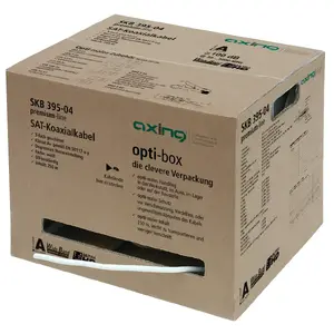 Коаксиальный кабель Axing SKB39504 250м Белый