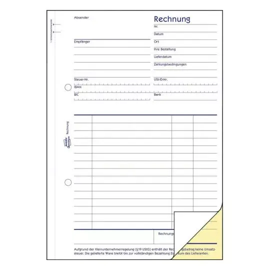Business Form Avery 1733 Photo 3