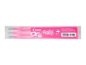 Стержень с термочувствительными чернилами PILOT FriXion BLS-FR7-P-S3 — розовый, совместим с FriXion Ball/Slim/Clicker