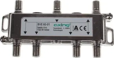 Axing BVE 60-01 sadalītājs 5–1006 MHz Photo 2