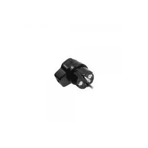 Right-Angle Full-Rubber Power Plug Bachmann 919171 (right-angle mains connector)