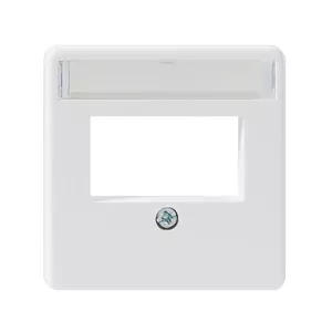 Rutenbeck 13910053 wall plate/switch cover White