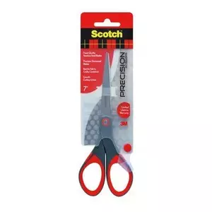 Scissors 3M 1447 Universal Straight Cut Grey Red