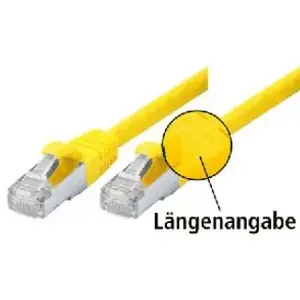 Сетевой кабель Tecline SF/UTP Cat5e 5м Желтый