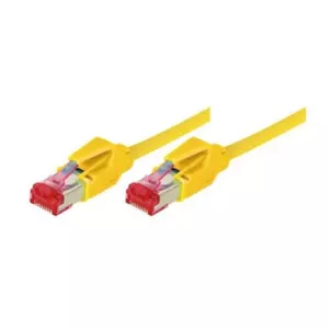 Networking Cable Tecline 0.3m Cat6a S/FTP Yellow