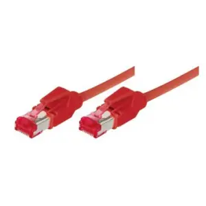Networking Cable Tecline 0.3m Cat6a S/FTP Red